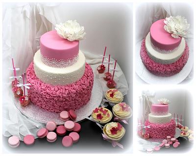 Wedding cake - Cake by Lucie Milbachová (Czech rep.)