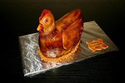 Chicken - Cake by Rozy