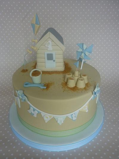 Beach cake - Cake by JollyScrumptious