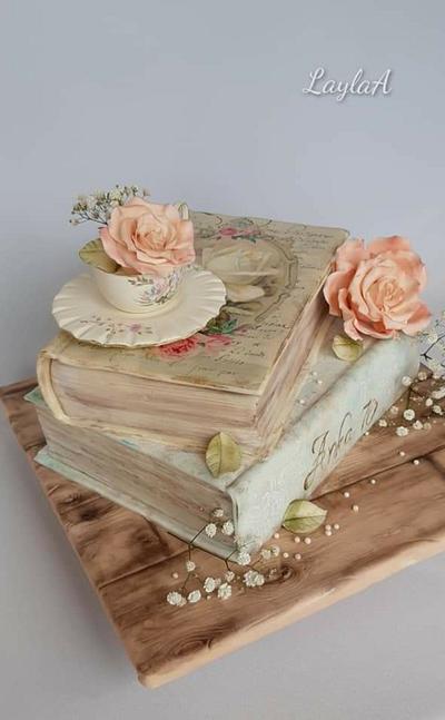Books for lady - Cake by Layla A