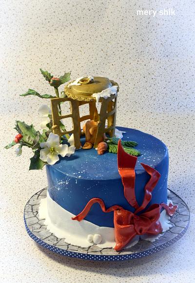 Christmas eve night - Cake by Maria Schick
