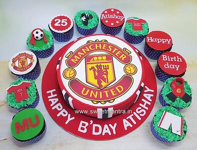Manchester United cake - Cake by Sweet Mantra Homemade Customized Cakes Pune
