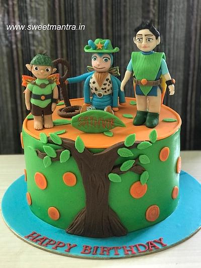 Tree Fu Tom cake - Cake by Sweet Mantra Homemade Customized Cakes Pune