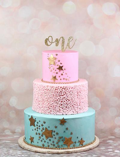 Star theme cake - Cake by soods