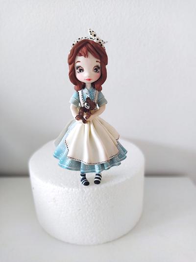 Sugar doll - Cake by Annbakes