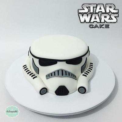 Torta Stormtrooper Star Wars Cake - Cake by Dulcepastel.com