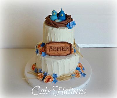 Welcome Baby Asher!  - Cake by Donna Tokazowski- Cake Hatteras, Martinsburg WV