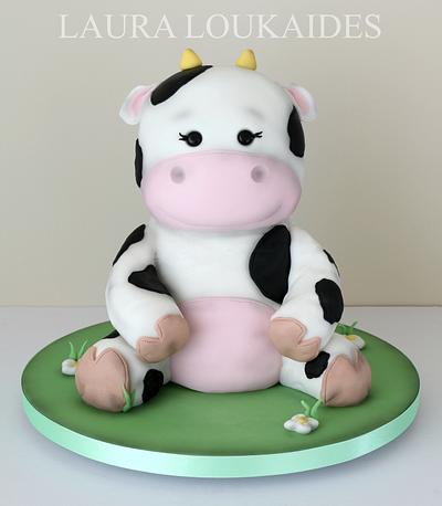 Cleo the Toy Cow - Cake by Laura Loukaides