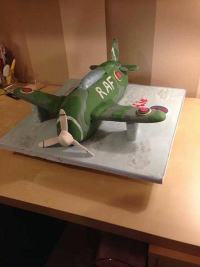 Spitfire left me spitting fire!  - Cake by lisa-marie green