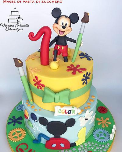 Mickeymouse - Cake by Mariana Frascella