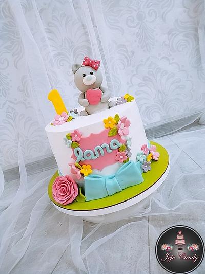 1st birthday cake for girls - Cake by Jojo