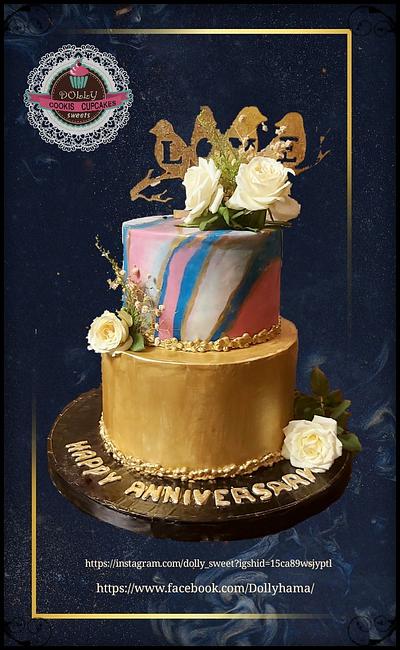 Anniversary cake - Cake by Dolly Hamada 
