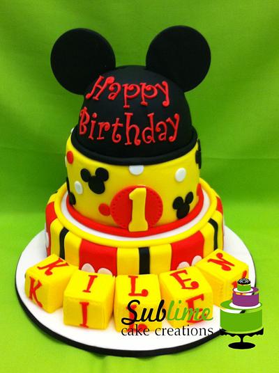 Mickey Mouse - Cake by Sublime Cake Creations