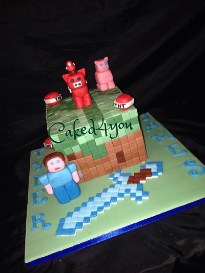 Minecraft - Cake by Clare Caked4you