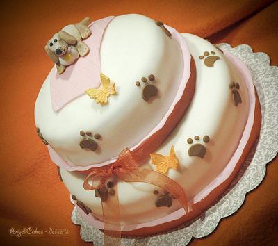 Puppy Cake - Cake by Angelica Galindo