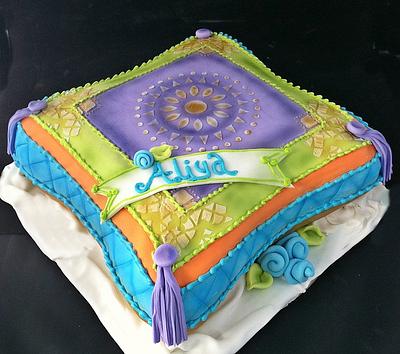 Moraccon Pillow Cake - Cake by It'z My Party Cakery