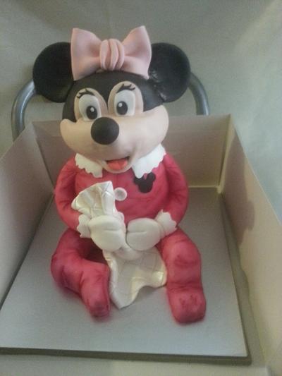 baby minnie mouse cake - Cake by joe duff