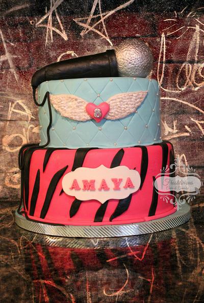 Rock Star - Cake by Frostilicious Cakes & Cupcakes
