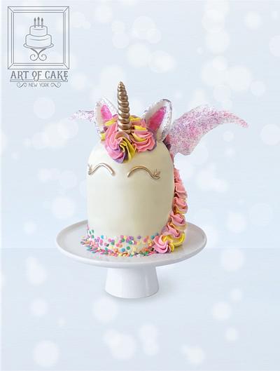 Unicorn Cake - Cake by Akademia Tortu - Magda Kubiś