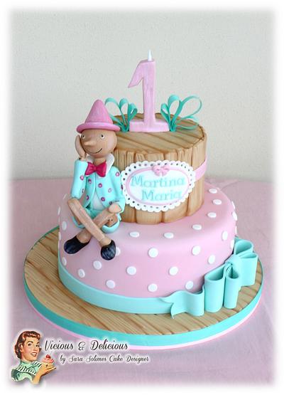 Pinocchio's sweet dreams cake - Cake by Sara Solimes Party solutions