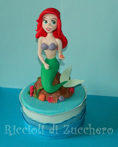 Little mermaid - Cake by Riccioli di Zucchero