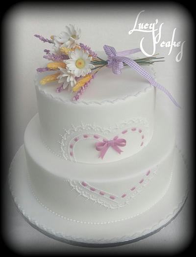 Wedding cake - Cake by Lucyscakes