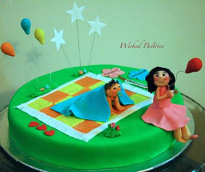 Mom and Baby  - Cake by Latisha