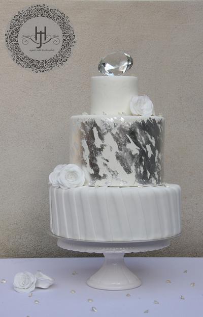 Diamond Wedding Anniversary Cake - Cake by Jennifer Holst • Sugar, Cake & Chocolate •