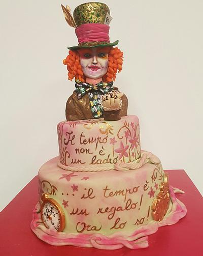 Mad hatter cake - Cake by lameladiAurora 