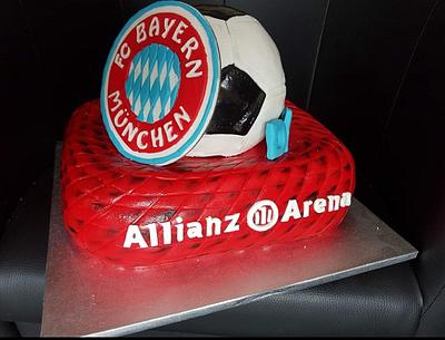 Bayern München cake - Cake by Tanya