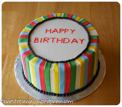 Family Birthday Cake - Cake by Jen