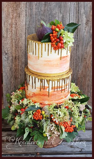 Autum Wedding  - Cake by Heike Darmstädter