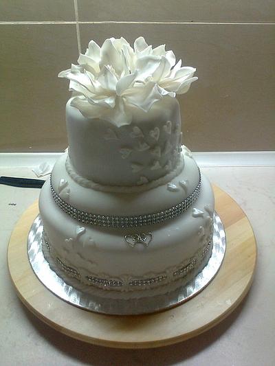 wedding cake - Cake by elamaslakova