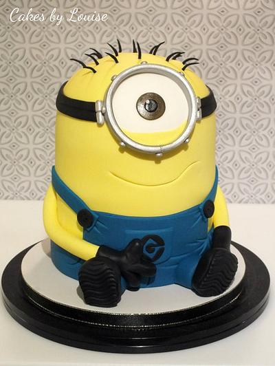 Minion - Despicable Me 2 - Cake by Louise Jackson Cake Design