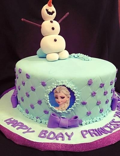 Frozen Olaf cake - Cake by Thechocolatefactory