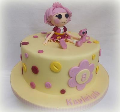 Lalaloopsy Doll cake - Cake by Janice Baybutt