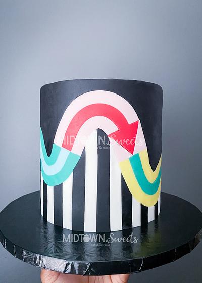 A Craig and Karl inspired cake - Cake by Midtown Sweets