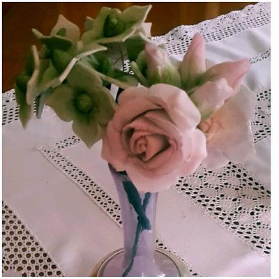 Flower bouquet for mom - Cake by Manuela 