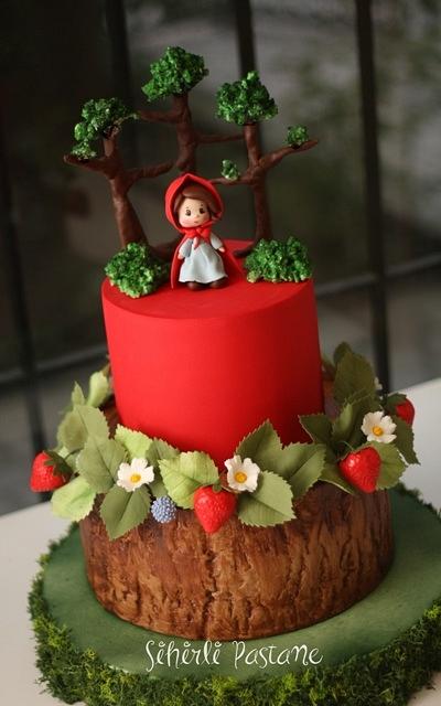 Little Red Riding Hood Cake - Cake by Sihirli Pastane