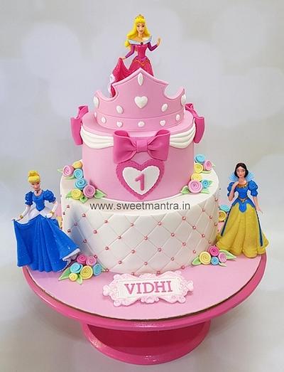 Favorite Princesses cake - Cake by Sweet Mantra Homemade Customized Cakes Pune