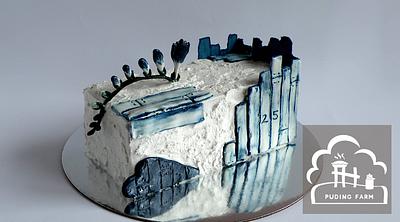 Rustic Blue - Cake by PUDING FARM