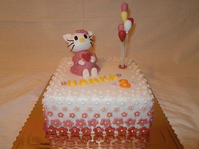 Cake Hello Kitty. - Cake by Jannette