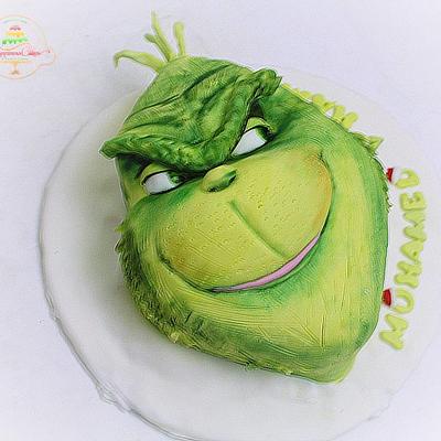 The grinch cake - Cake by Rana Eid