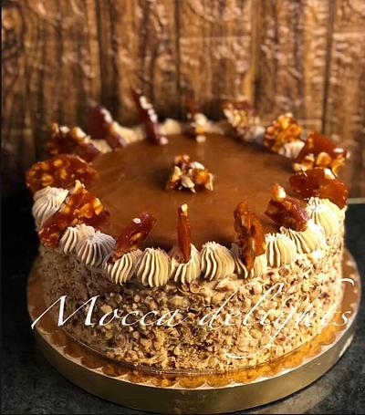 Praline cake - Cake by Moccadelights /Mona