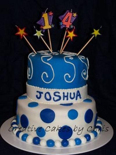 Our Son's 14th Birthday Cake - Cake by Creative Cakes by Chris