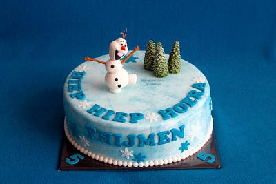 Olaf - Cake by Vanessa