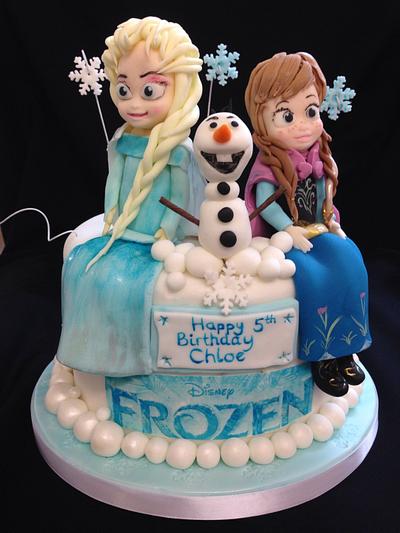 Frozen cake - Cake by Two bees treat boutique 