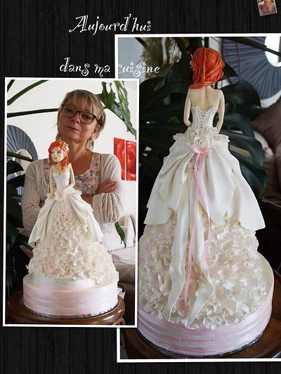 La robe de mariée - Cake by Cécile Beaud
