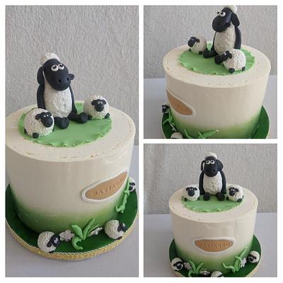 the seep Shaun - Cake by Anka