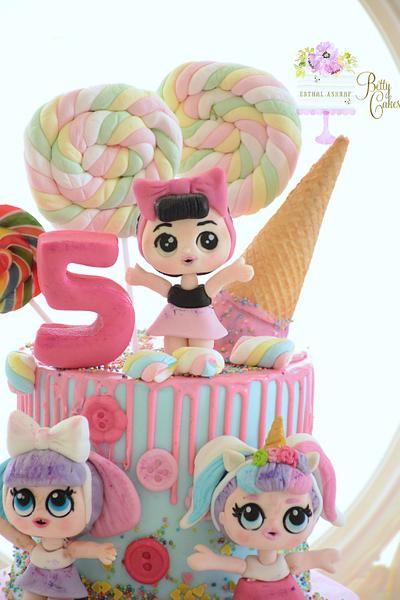 Lol’s surprise doll cake  - Cake by BettyCakesEbthal 